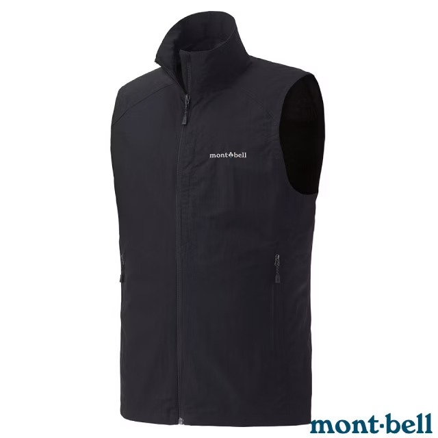 【mont-bell】男 O.D.VEST 防潑水背心.防曬防風排汗背心.運動休閒上衣/1103253 BK 黑✿30E010